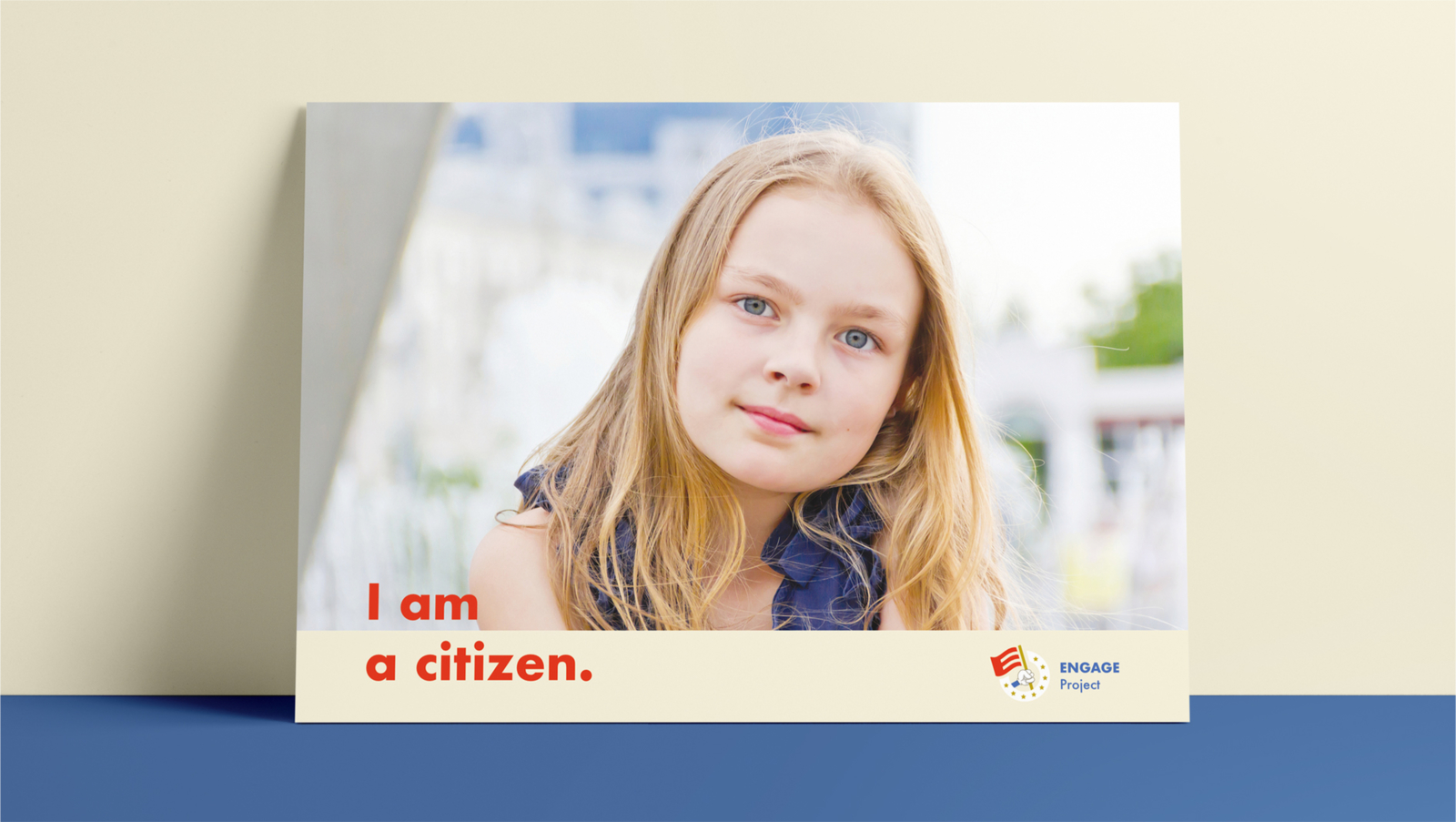 Affiche réalisée pour le projet Engage par le Studio DPE