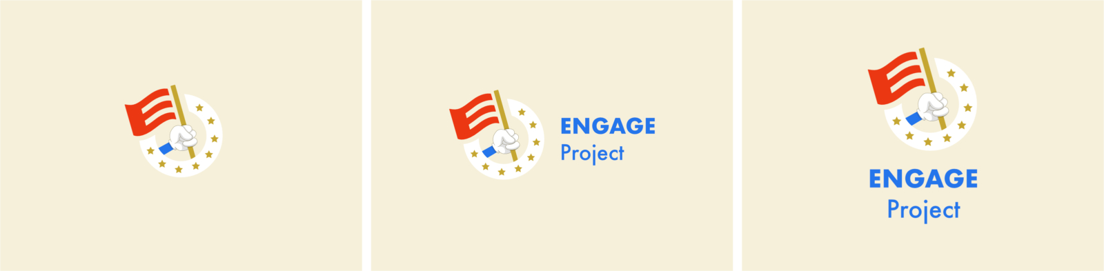 Logo final réalisé pour le projet Engage par le Studio DPE